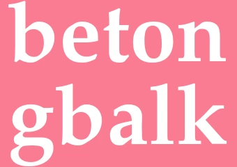 Synonym betongbalk