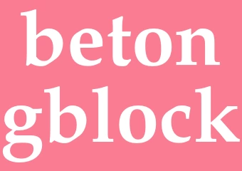 Synonym betongblock