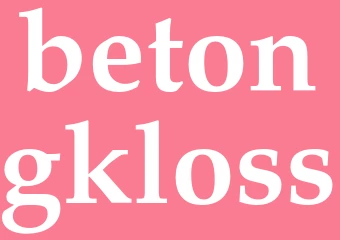 Synonym betongkloss