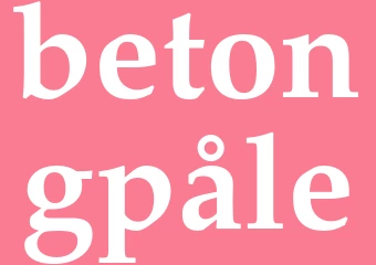 Synonym betongpåle