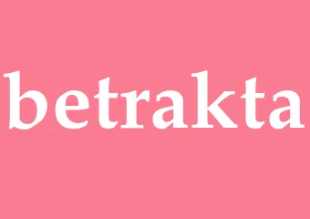 Synonym betrakta