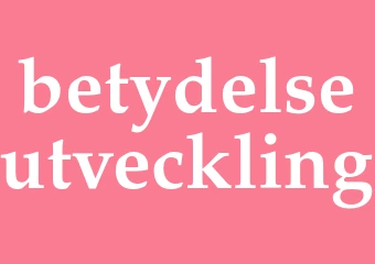 Synonym betydelseutveckling