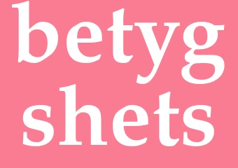 Synonym betygshets