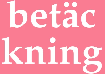 Synonym betäckning