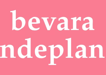 Synonym bevarandeplan