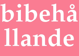 Synonym bibehållande