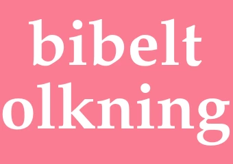 Synonym bibeltolkning