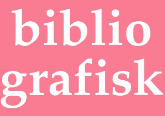 Synonym bibliografisk