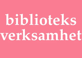 Synonym biblioteksverksamhet