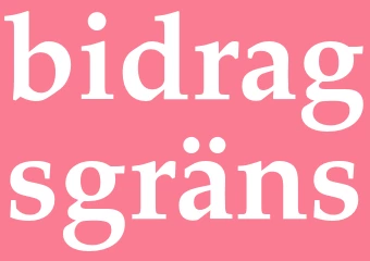 Synonym bidragsgräns