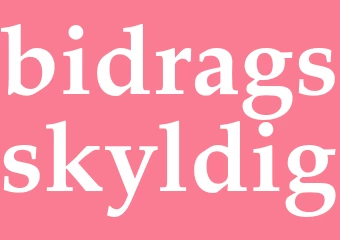 Synonym bidragsskyldig