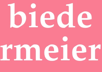 Synonym biedermeier