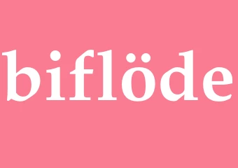 Synonym biflöde
