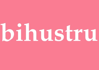 Synonym bihustru