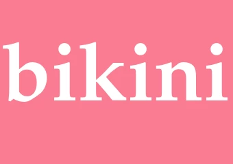 Synonym bikini