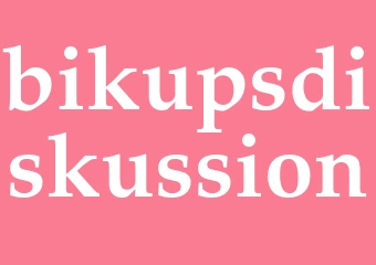 Synonym bikupsdiskussion