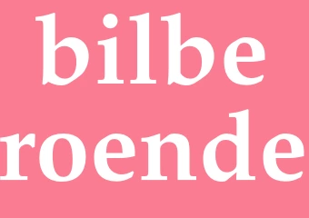Synonym bilberoende