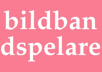 Synonym bildbandspelare