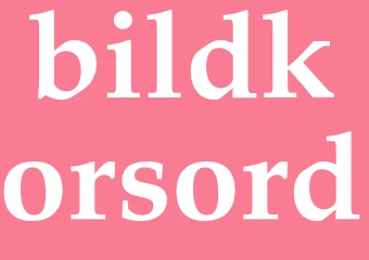 Synonym bildkorsord