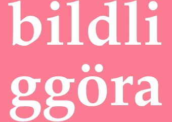 Synonym bildliggöra