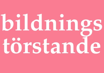 Synonym bildningstörstande