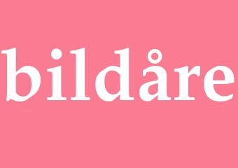 Synonym bildåre