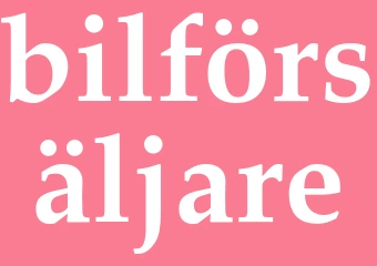 Synonym bilförsäljare