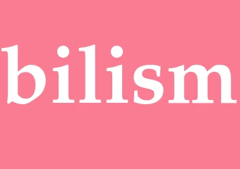 Synonym bilism