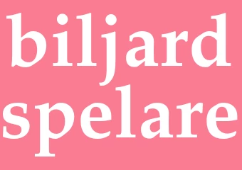Synonym biljardspelare