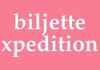 Synonym biljettexpedition