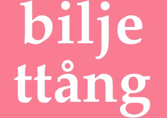 Synonym biljettång