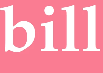 Synonym bill