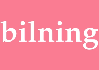Synonym bilning
