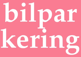 Synonym bilparkering