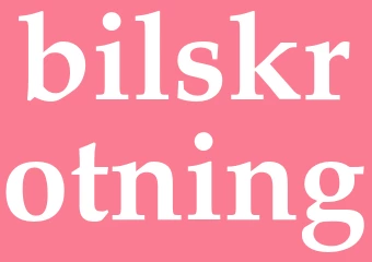 Synonym bilskrotning