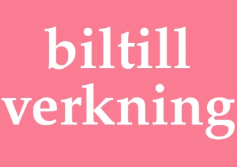 Synonym biltillverkning