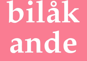 Synonym bilåkande