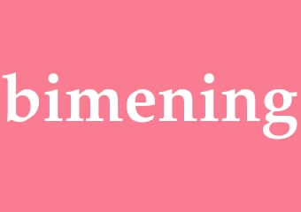 Synonym bimening