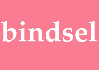 Synonym bindsel