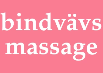 Synonym bindvävsmassage