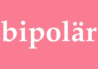 Synonym bipolär
