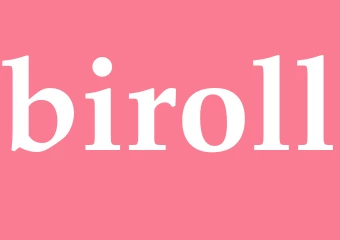 Synonym biroll