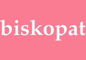 Synonym biskopat