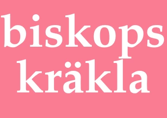 Synonym biskopskräkla