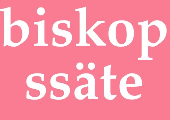 Synonym biskopssäte