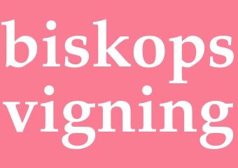 Synonym biskopsvigning