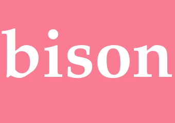Synonym bison