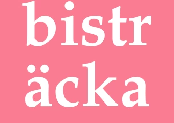 Synonym bisträcka