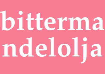 Synonym bittermandelolja