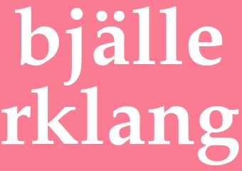 Synonym bjällerklang